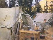 John Singer Sargent Camp at Lake O'Hara (mk18) Germany oil painting artist